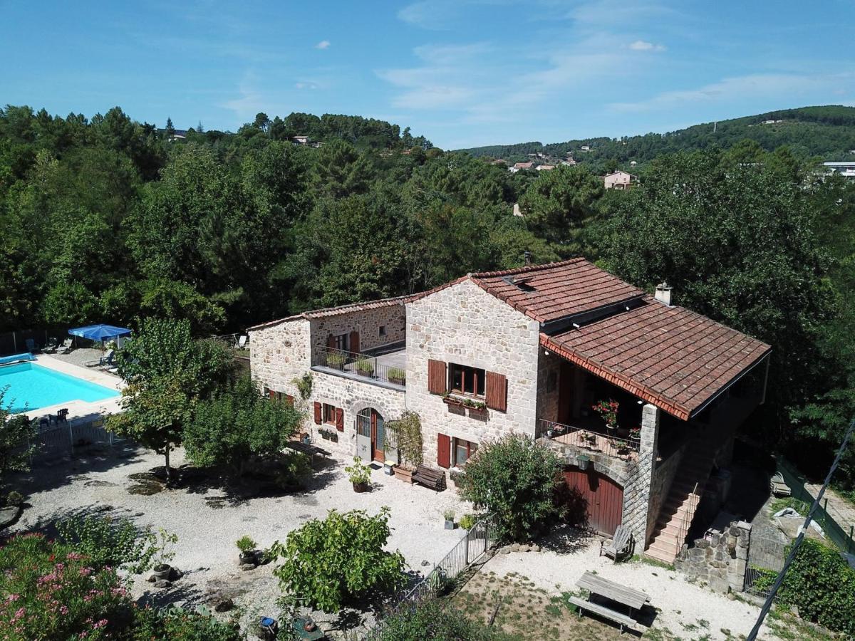 Apartamento Mas Le Corbery Largentière Exterior foto